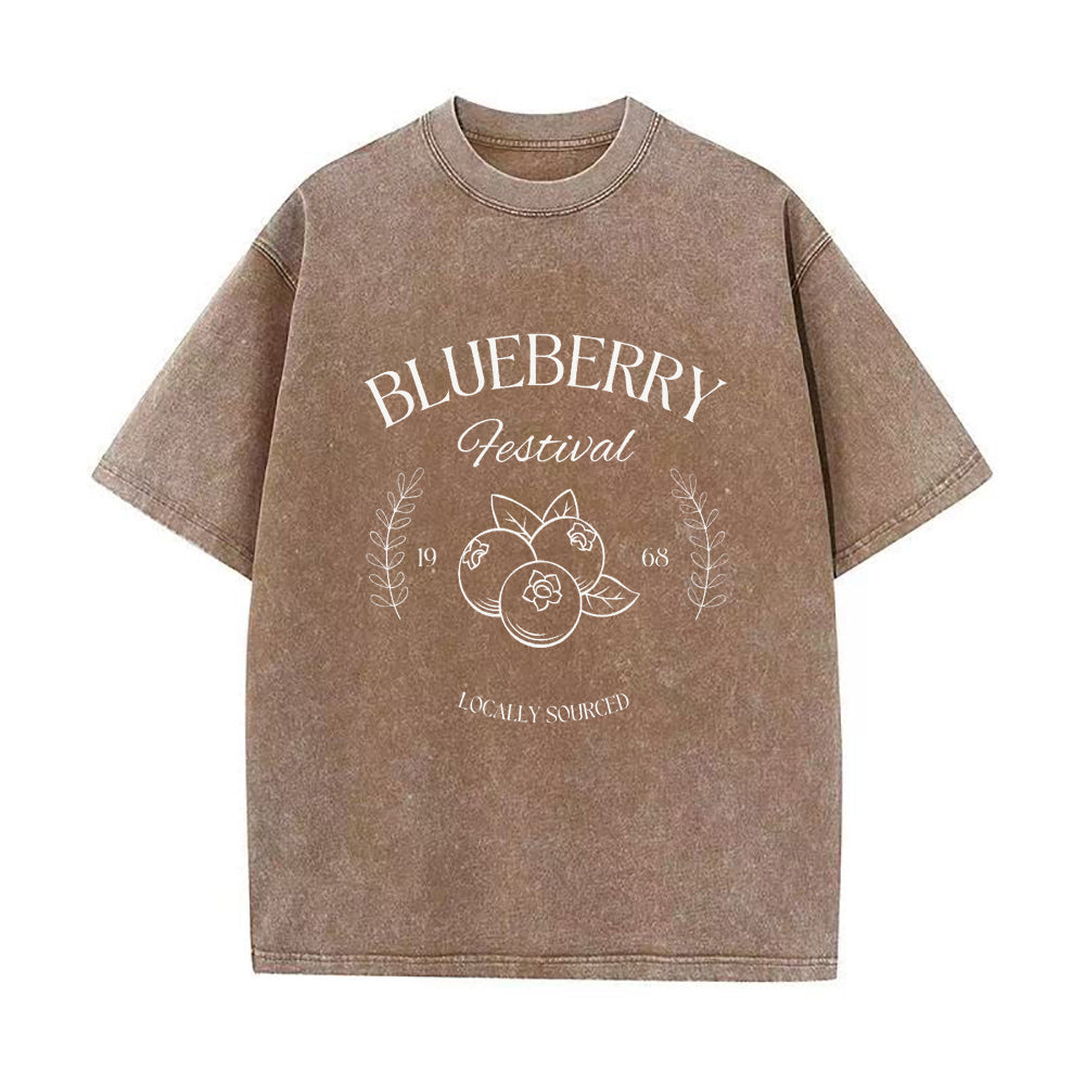 Blueberry locally sourse Unisex Tee