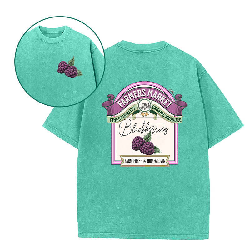 Farmers Market Fresh Blackberries Unisex Tee