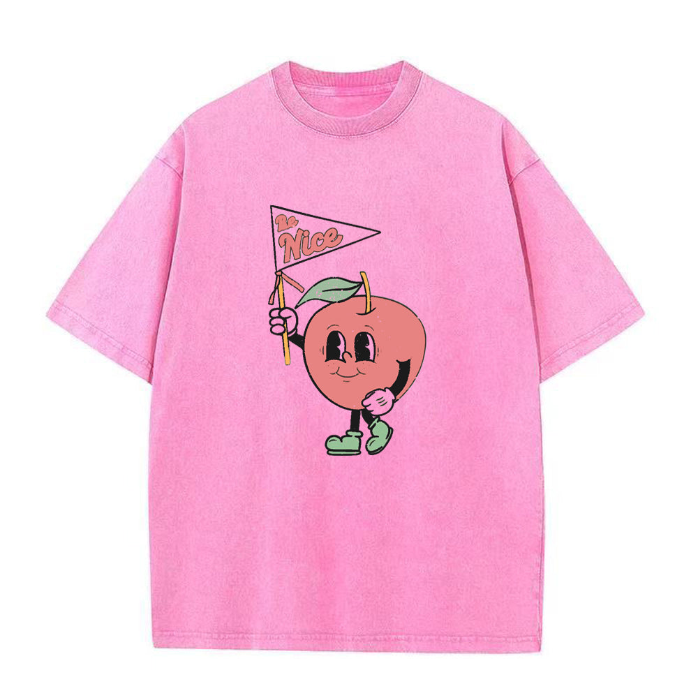 Be Nice Teacher Apple Unisex Tee
