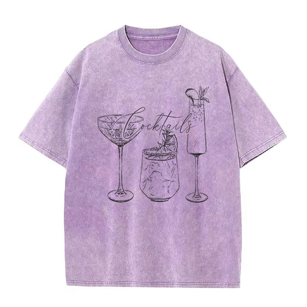 カクテルユニセックスTシャツ