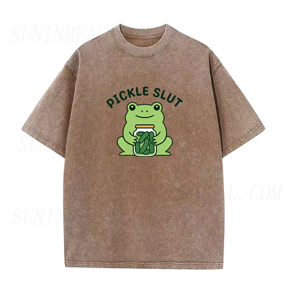 Pickle Slut Frog Unisex Tee