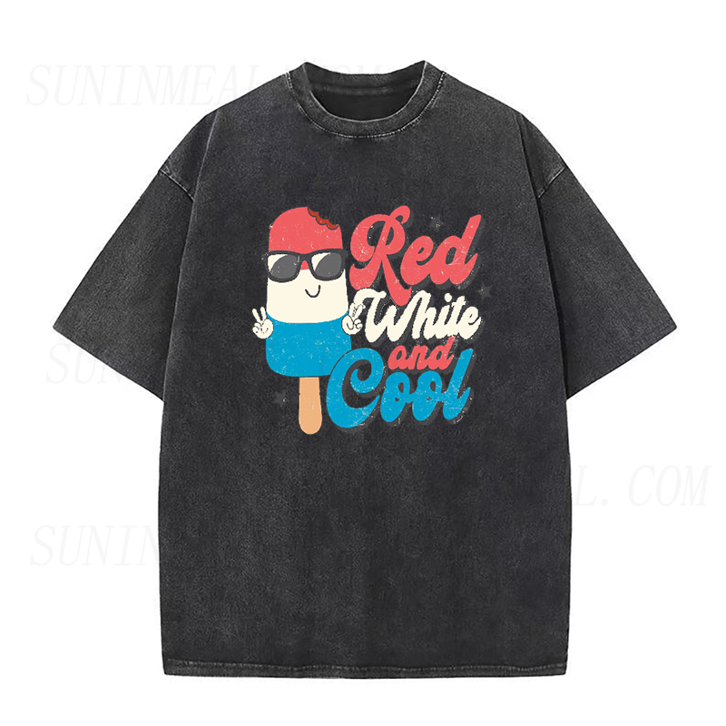 Red White And Cool Unisex Tee