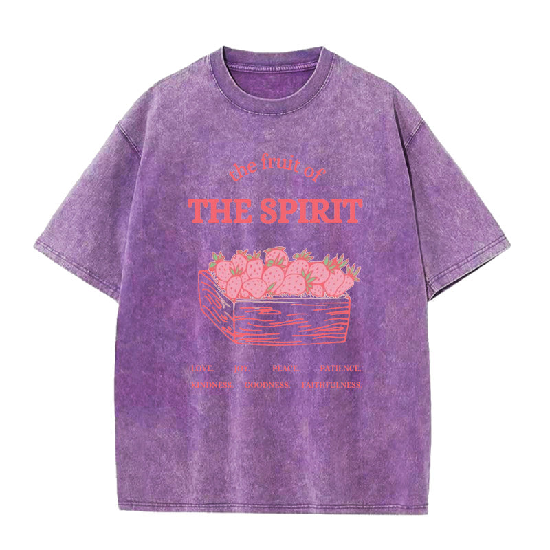 Fruit of The Spirit strawberry love joy Unisex Tee