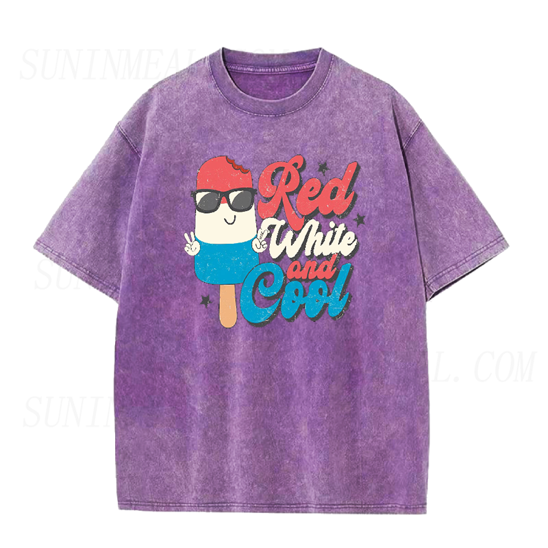 Red White And Cool Unisex Tee