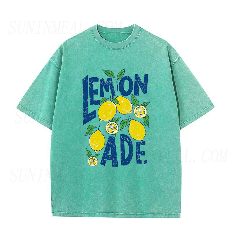 Retro Lemonade Fresh Lemon Unisex Tee