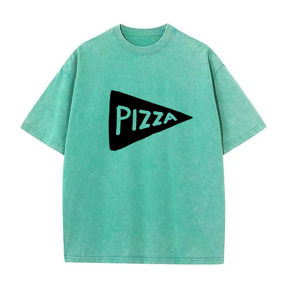 ピザ ユニセックス Tシャツ