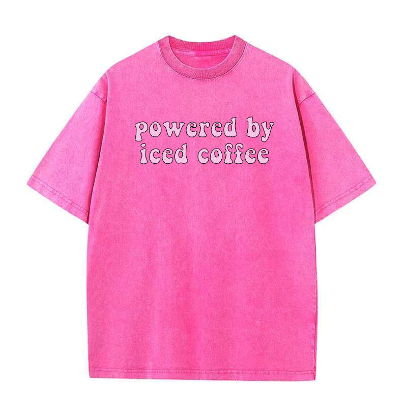 Powered by Iced Coffee Unisex Tee