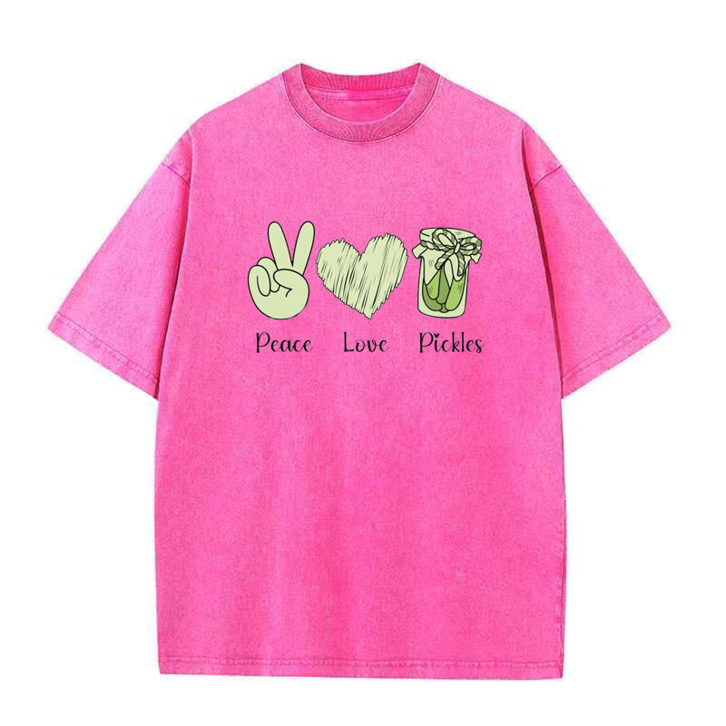 peace love pickles Unisex Tee