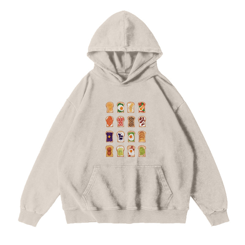Toast Breakfast Unisex Hoodie