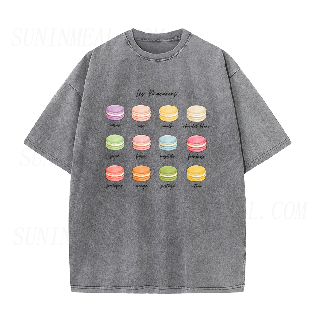 Les Macarons Flavors Unisex Tee