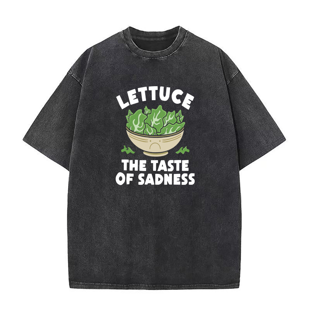 レタス「悲しみの味」ユニセックスTシャツ