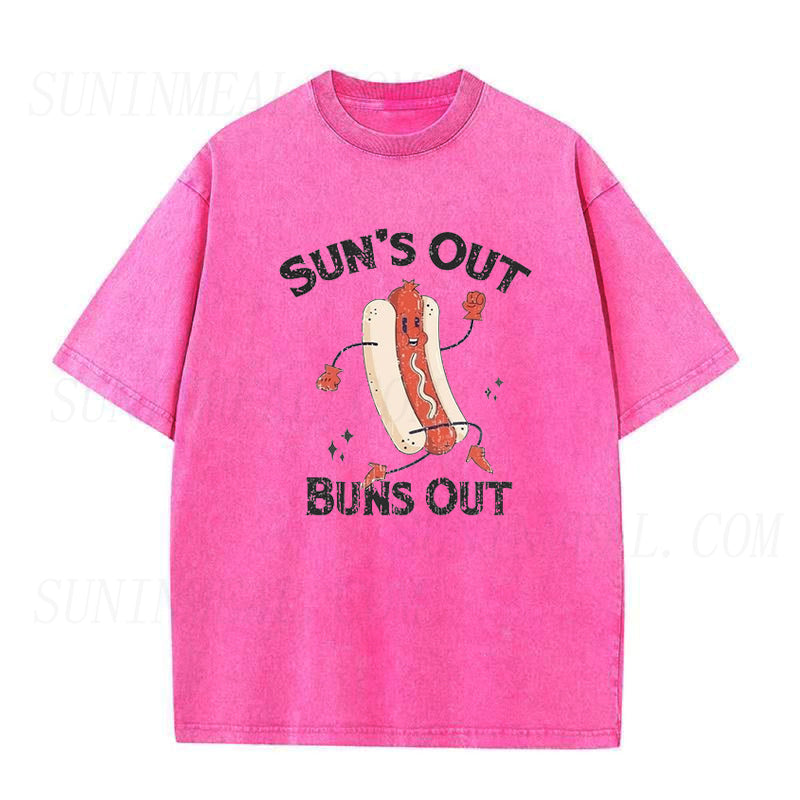 Suns Out Buns Out Hot Dog Unisex Tee