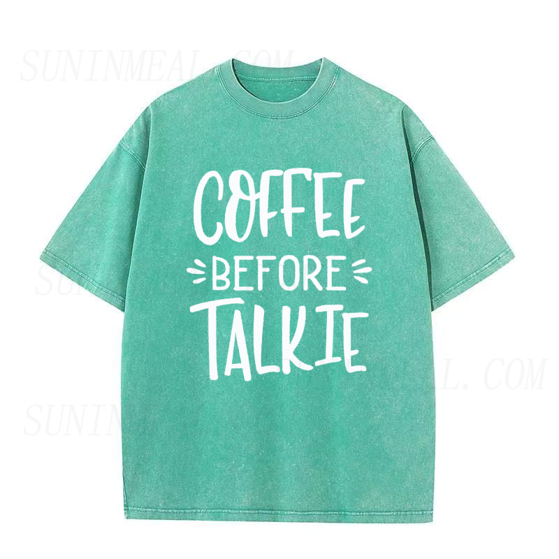 Coffee Before Talkie Unisex Tee