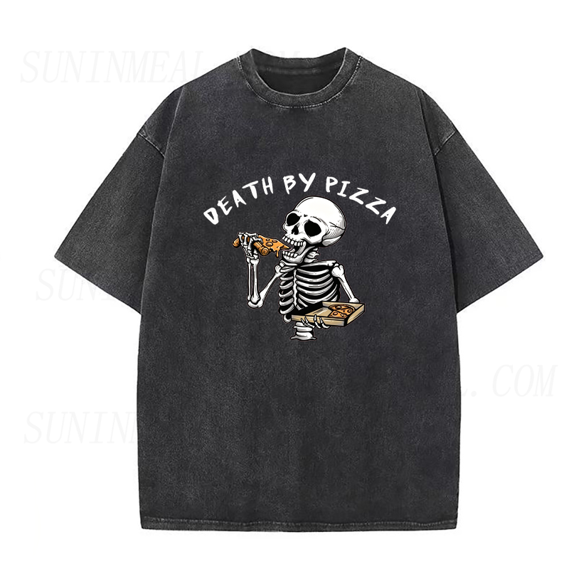 Death By Pizza Unisex Tee
