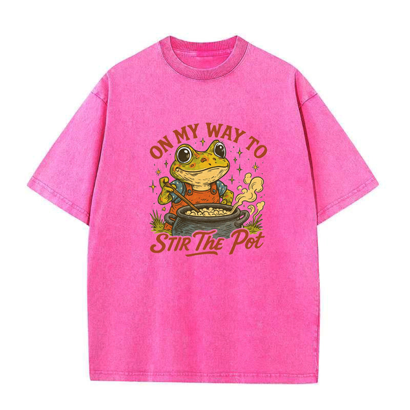 On My Way to Stir the Pot  Unisex Tee