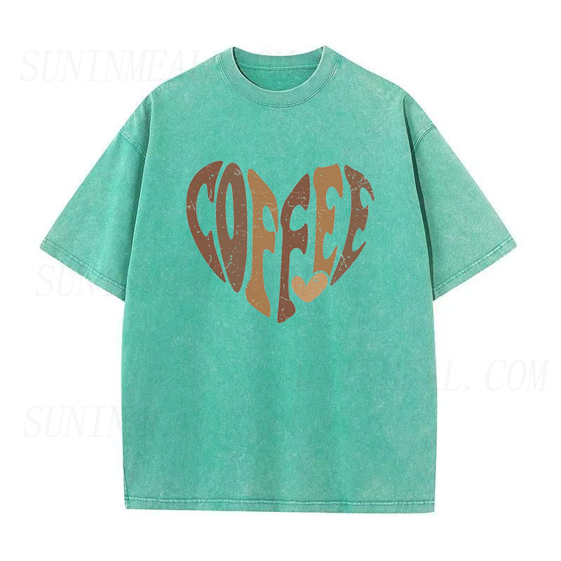 Coffee Heart Unisex Tee