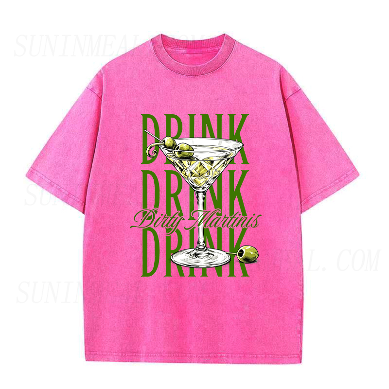 Drink Dirty Martinis Unisex Tee
