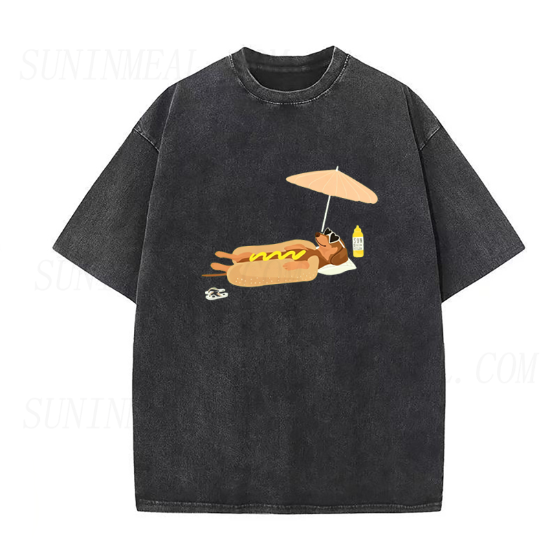 Funny Summer Hot Dog Unisex Tee