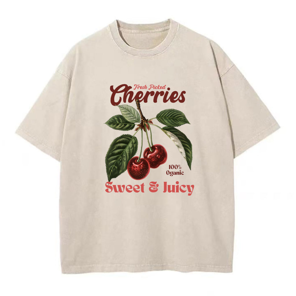 フレッシュピクドチェリー ユニセックスTシャツ