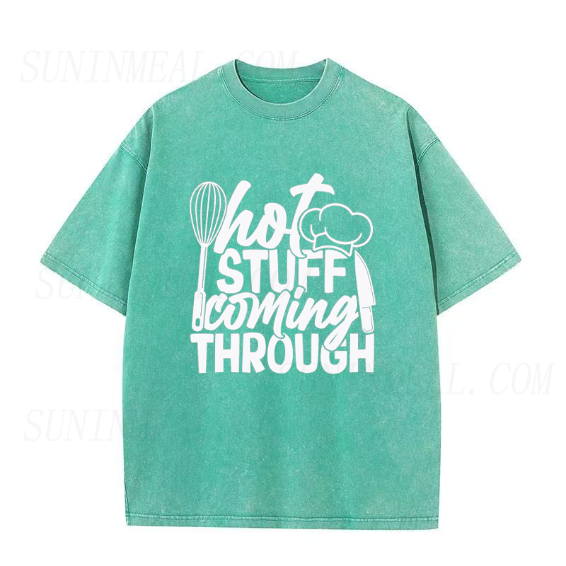Hot Stuff Coming Through Unisex Tee