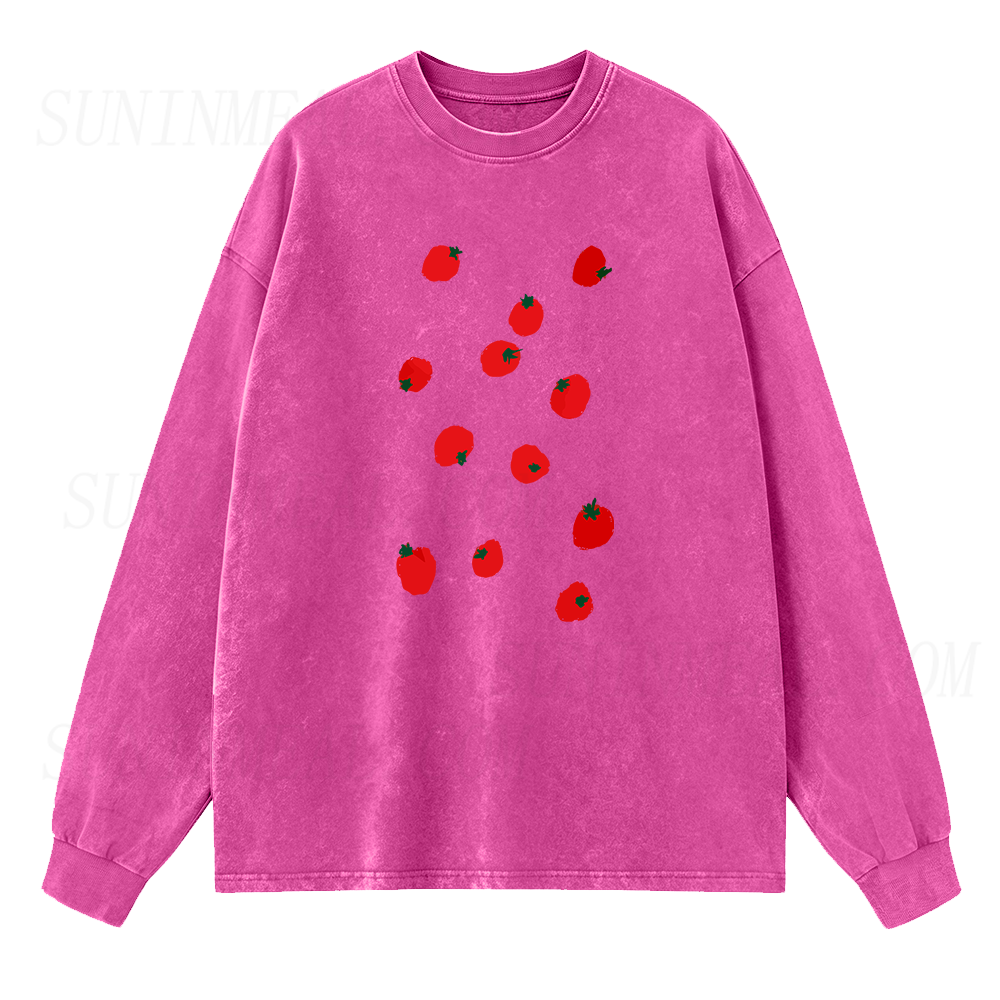 Tomato Long Sleeve Unisex Tee