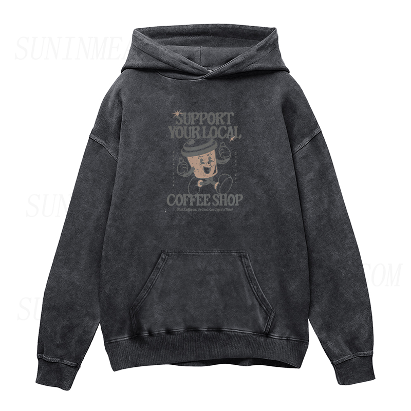 Support Your Local Coffee Shop Unisex Hoodie