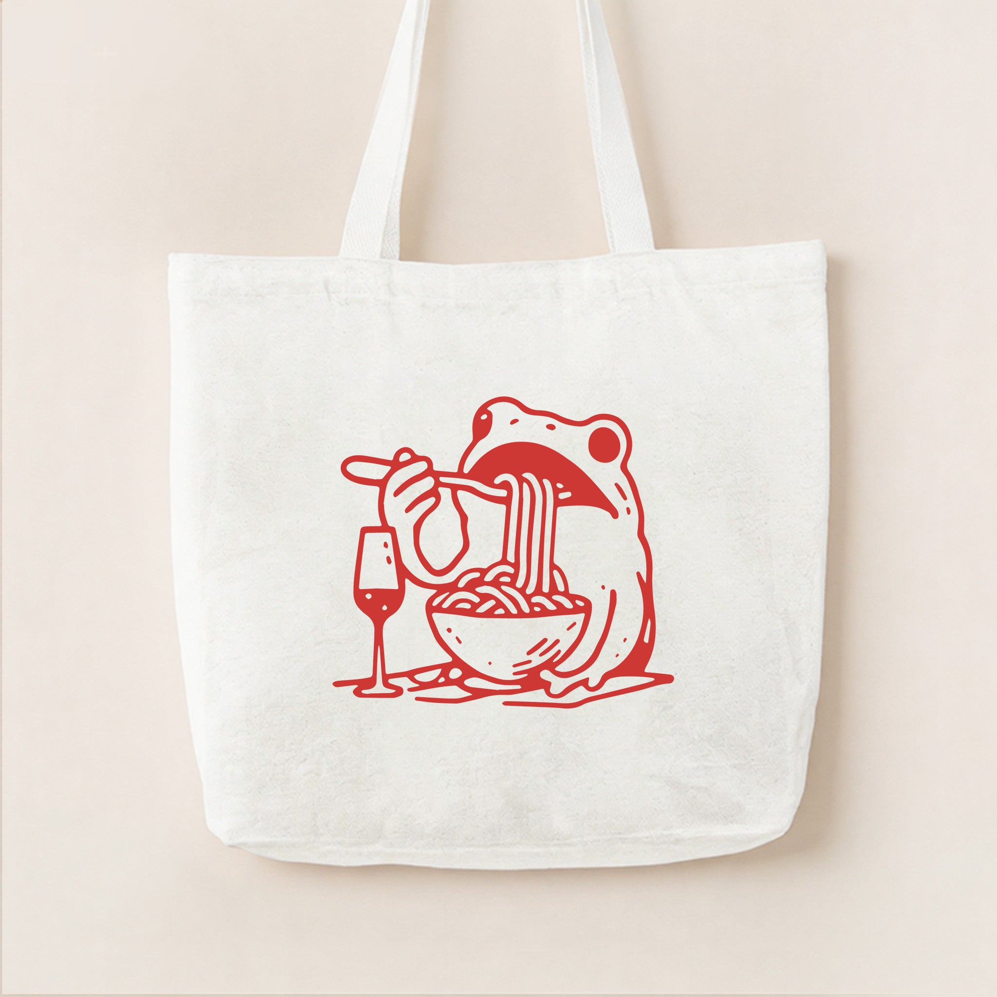 Paste Lover Canvas Tote Bag
