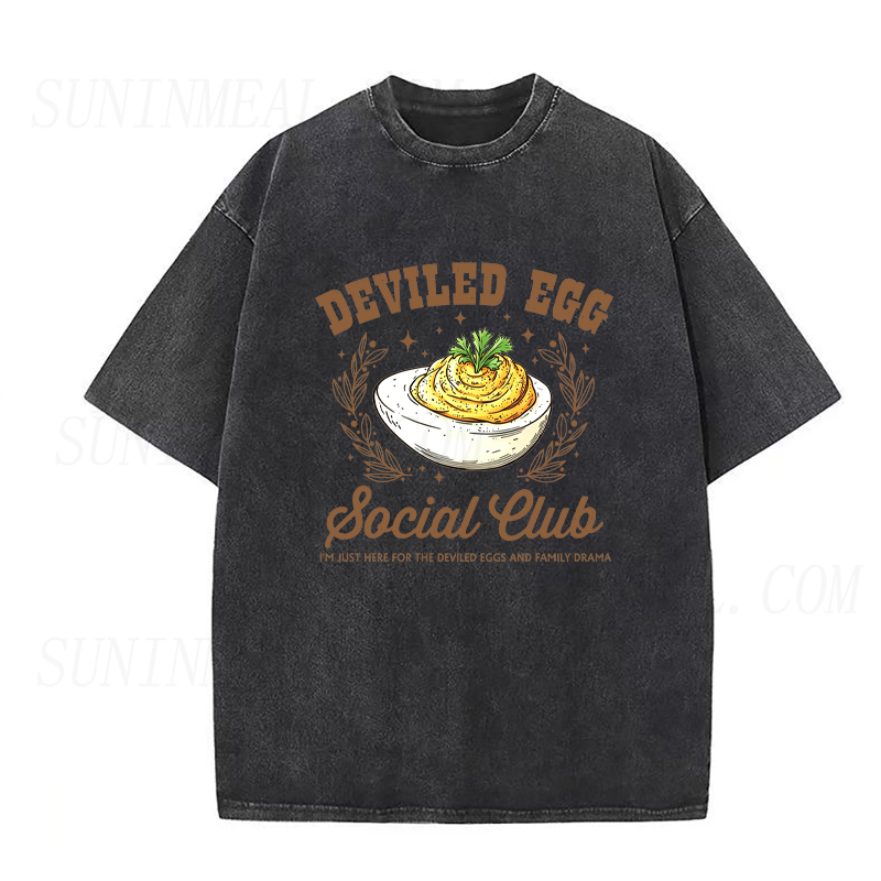 Deviled Egg Social Club Thanksgiving Unisex Tee