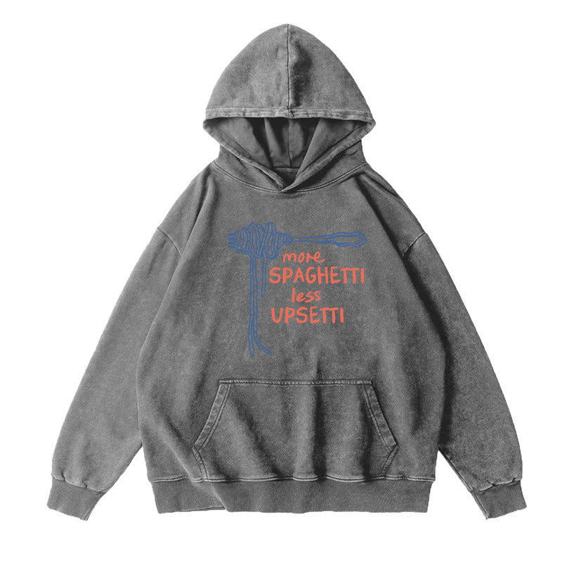 More Spaghetti Less Upsetti Unisex Hoodie