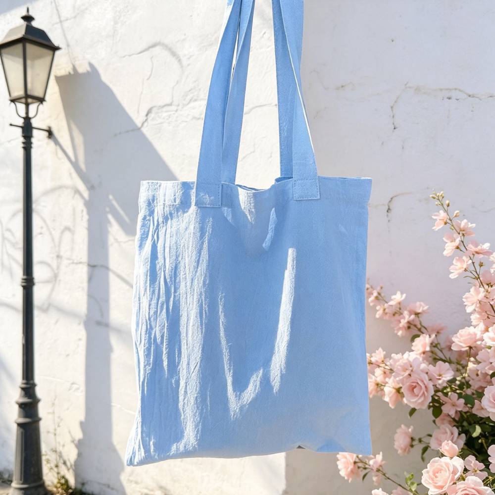 Summer-colored Canvas Tote Bag