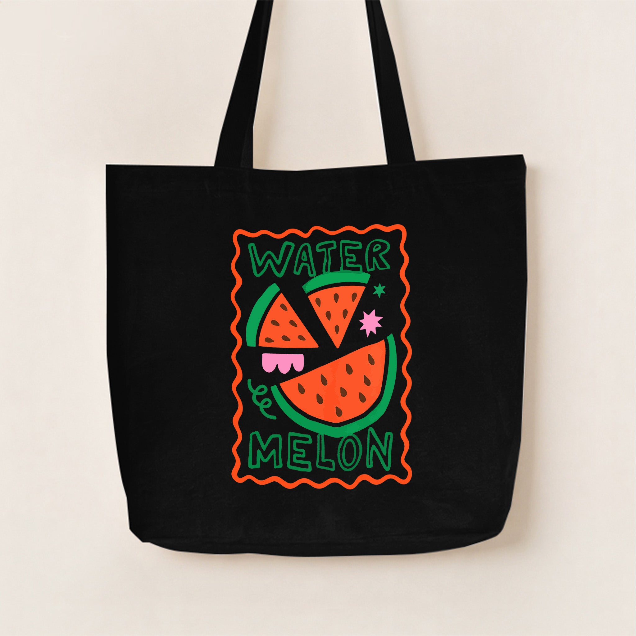 Summer Fruit Watermelon Canvas Tote Bag