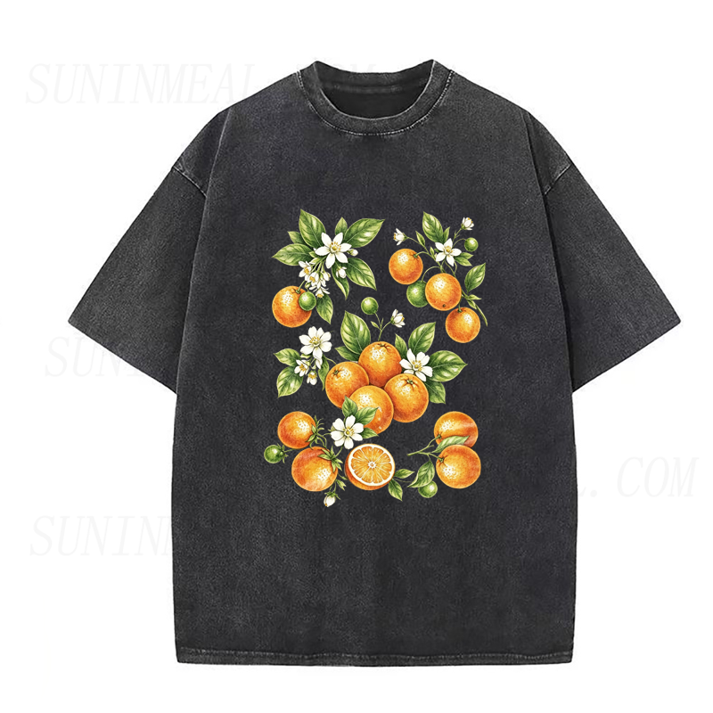 Fresh Citrus & Orange Blossom Summer Unisex Tee