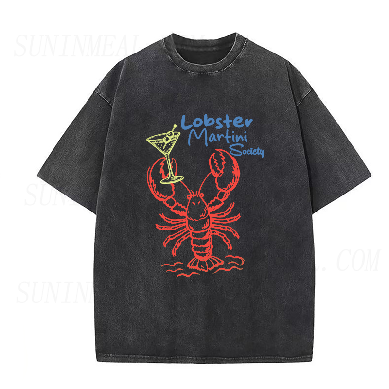 Lobster Martini Society Unisex Tee