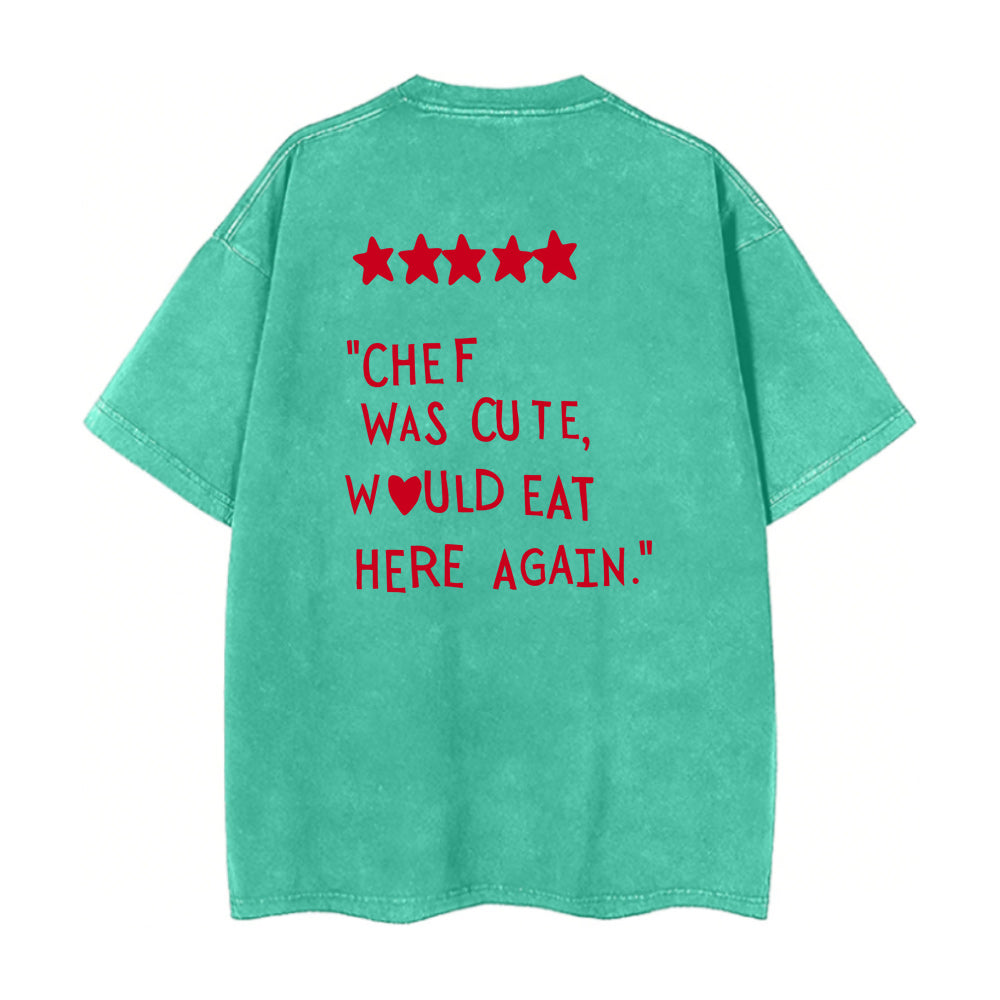 Chef was cute Unisex Tee
