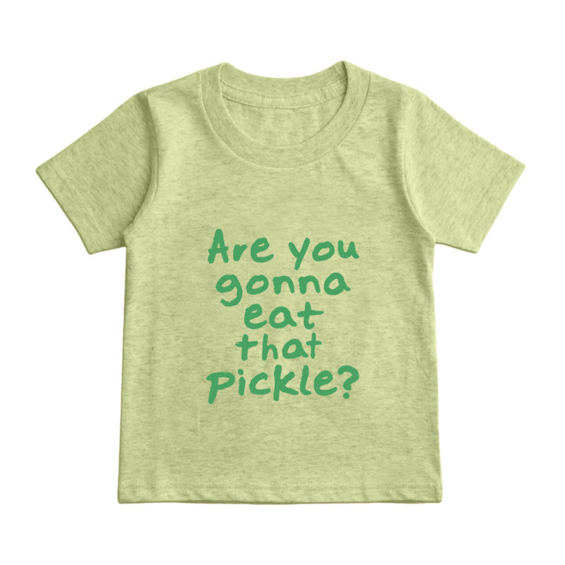 Are You Gonna Eat That Pickle Kids T-Shirt