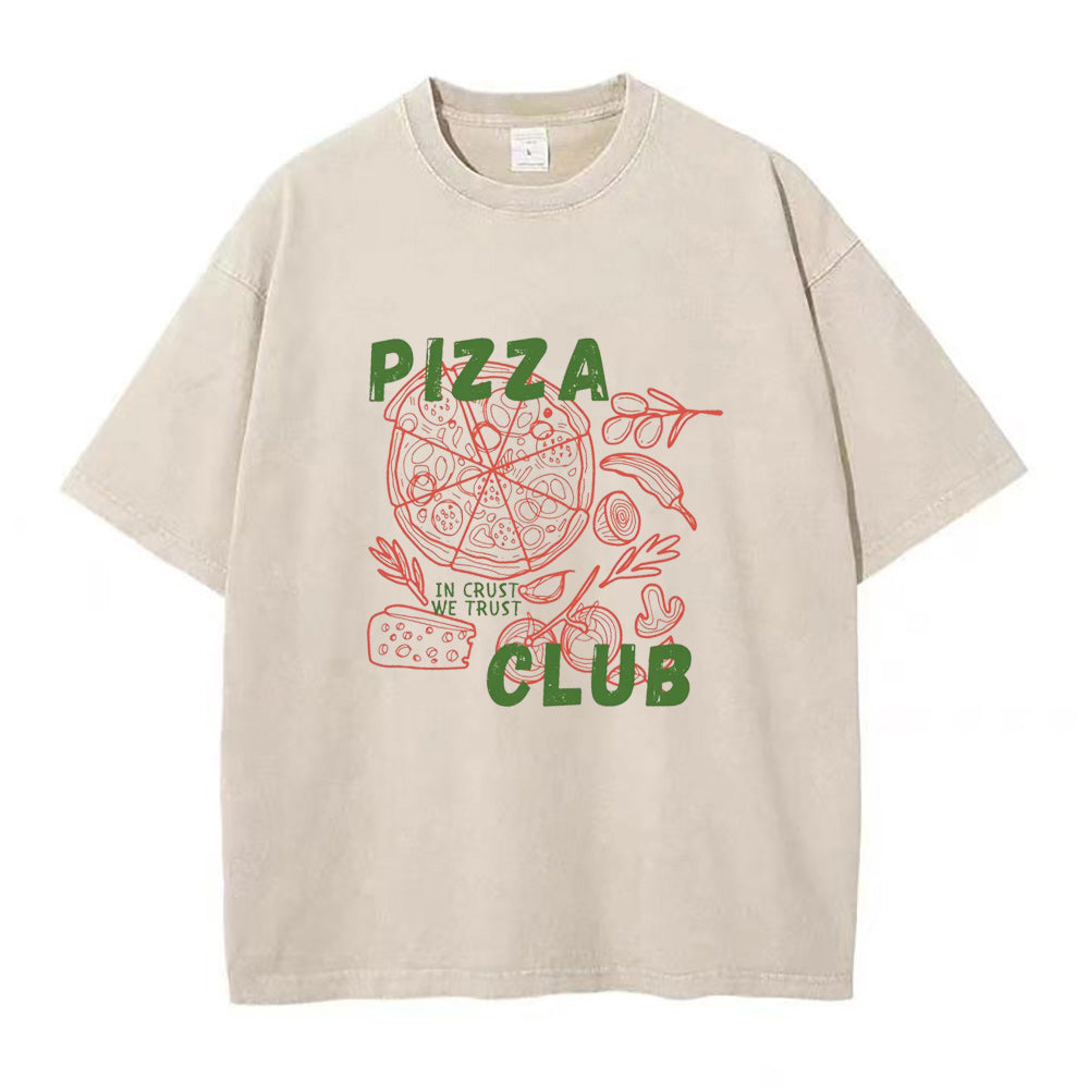 ピザクラブ ユニセックスTシャツ