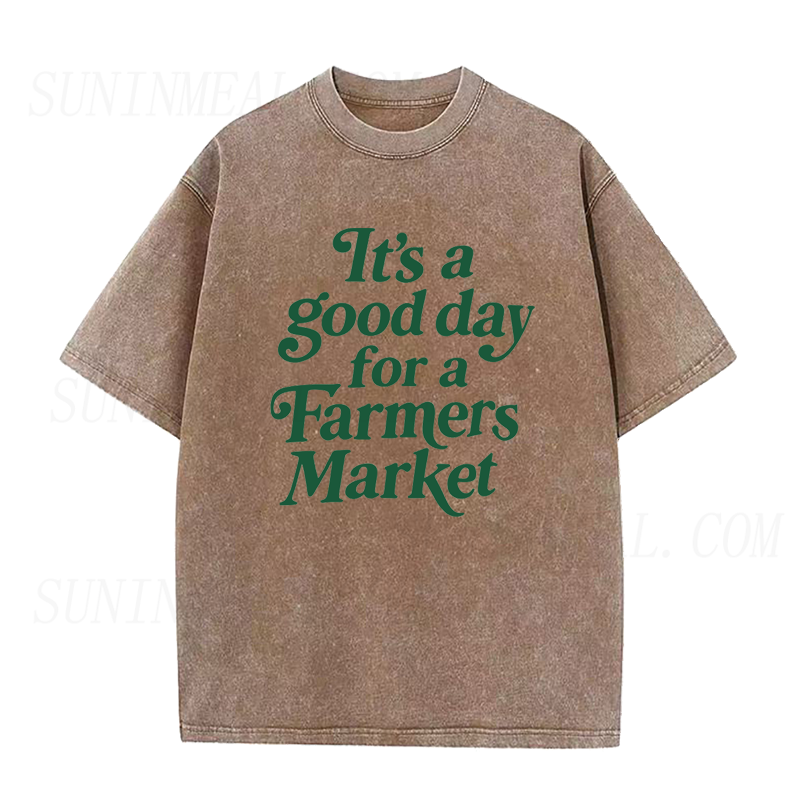 Good Day At The Farmers Market Unisex Tee