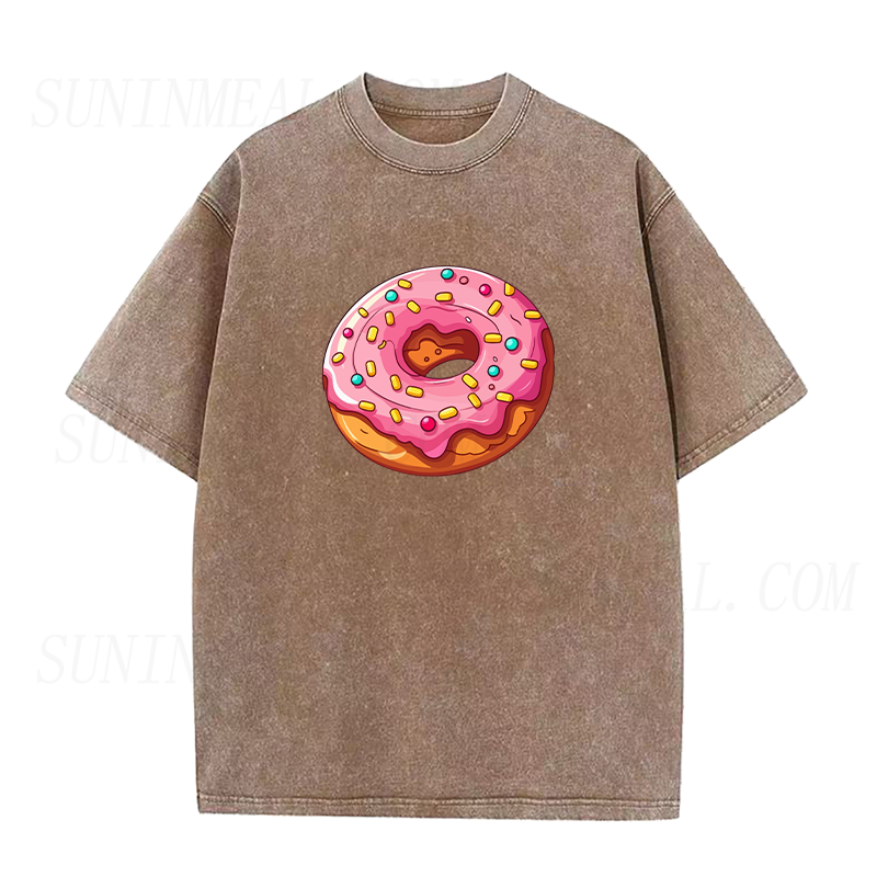 pink doughnut Unisex Tee