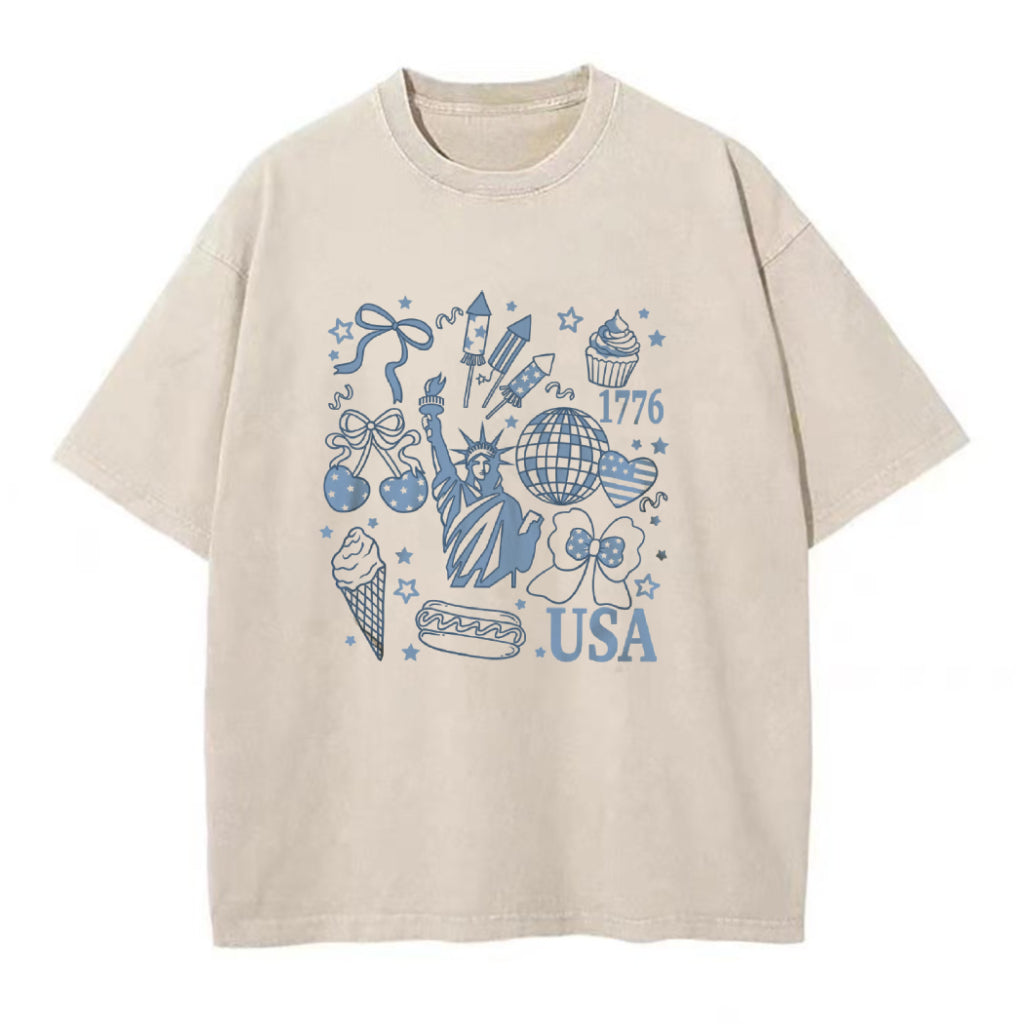 4th of July USA Unisex Tee