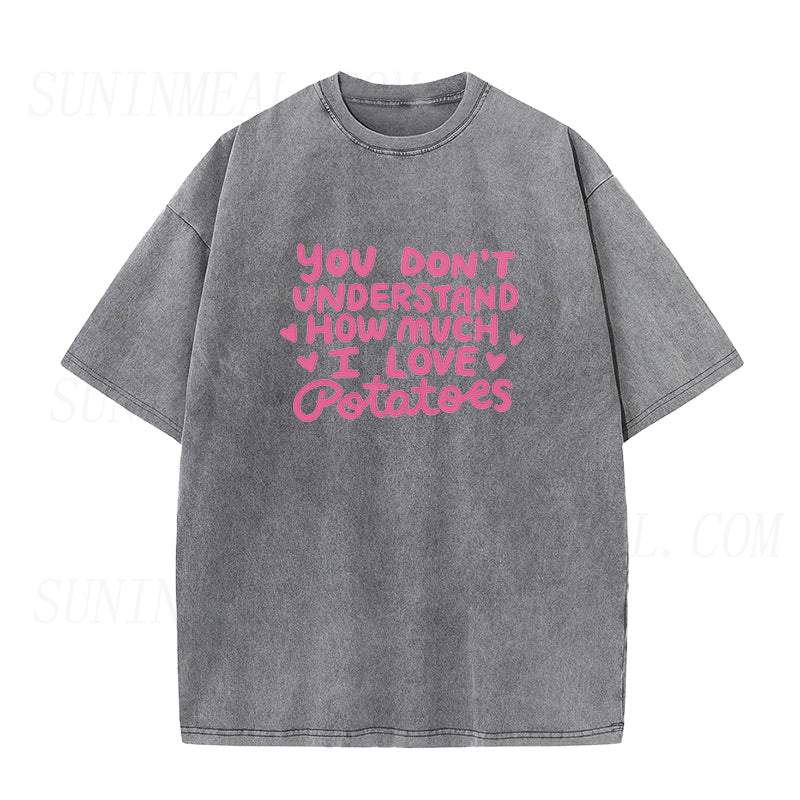 I love potatoes Unisex Tee
