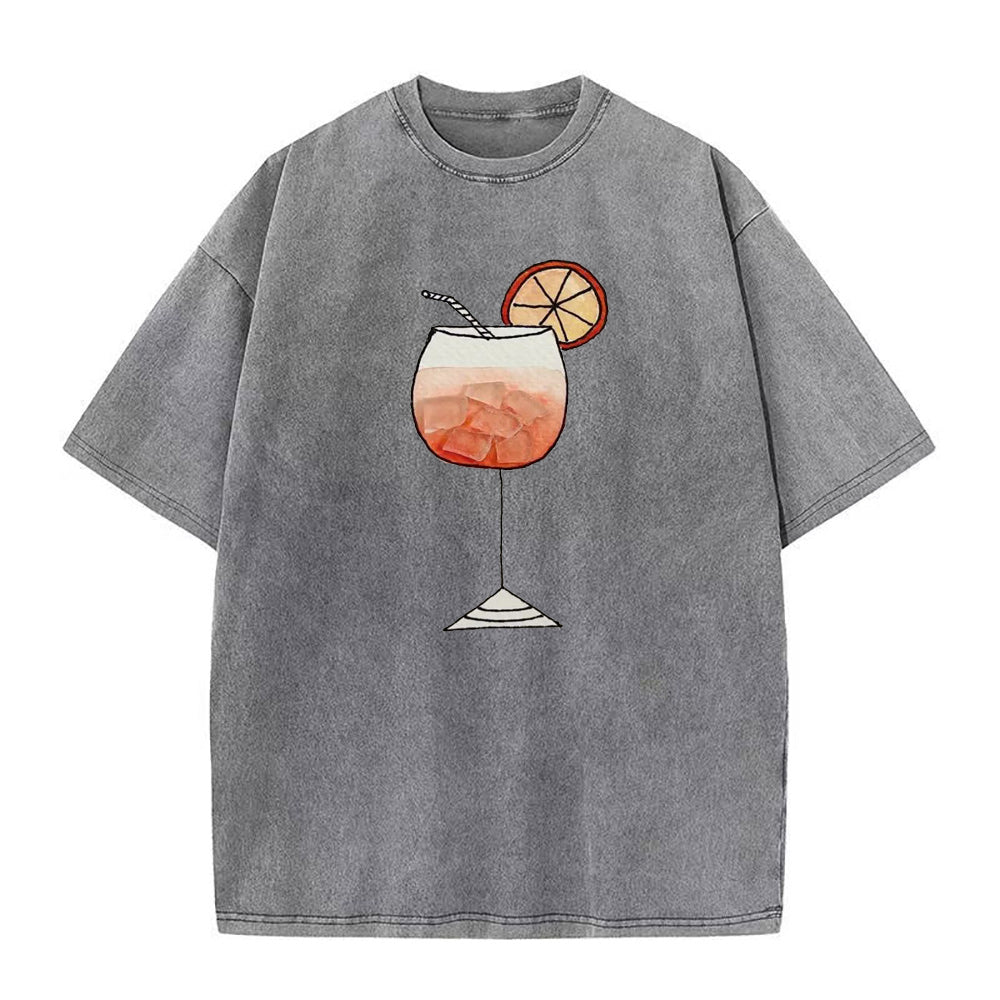 orange ice drink Unisex Tee