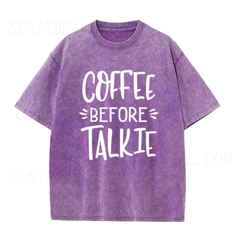 Coffee Before Talkie Unisex Tee