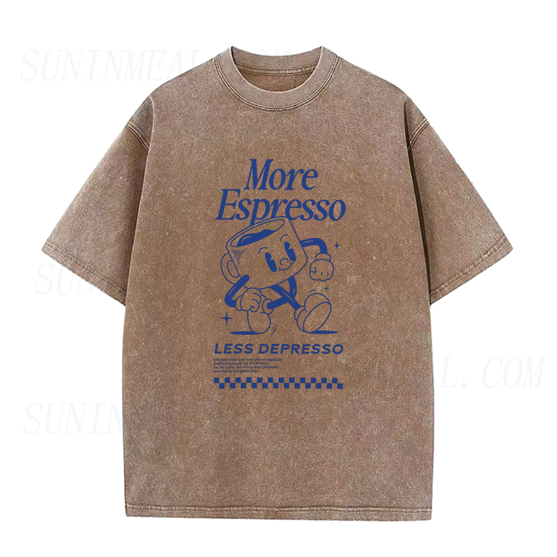 More Espresso Less Depresso Unisex Tee