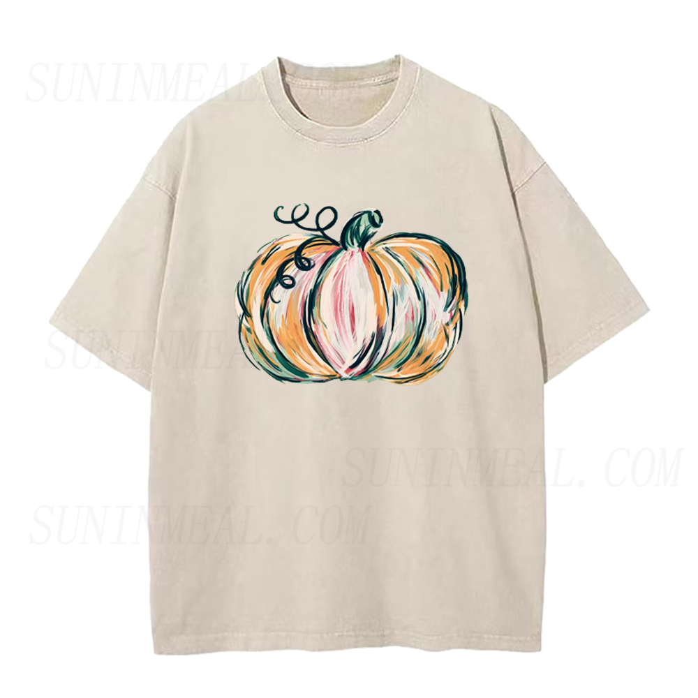 Watercolor Pumpkin Unisex Tee