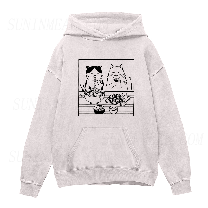 Sushi & Egg Noodles Unisex Hoodie