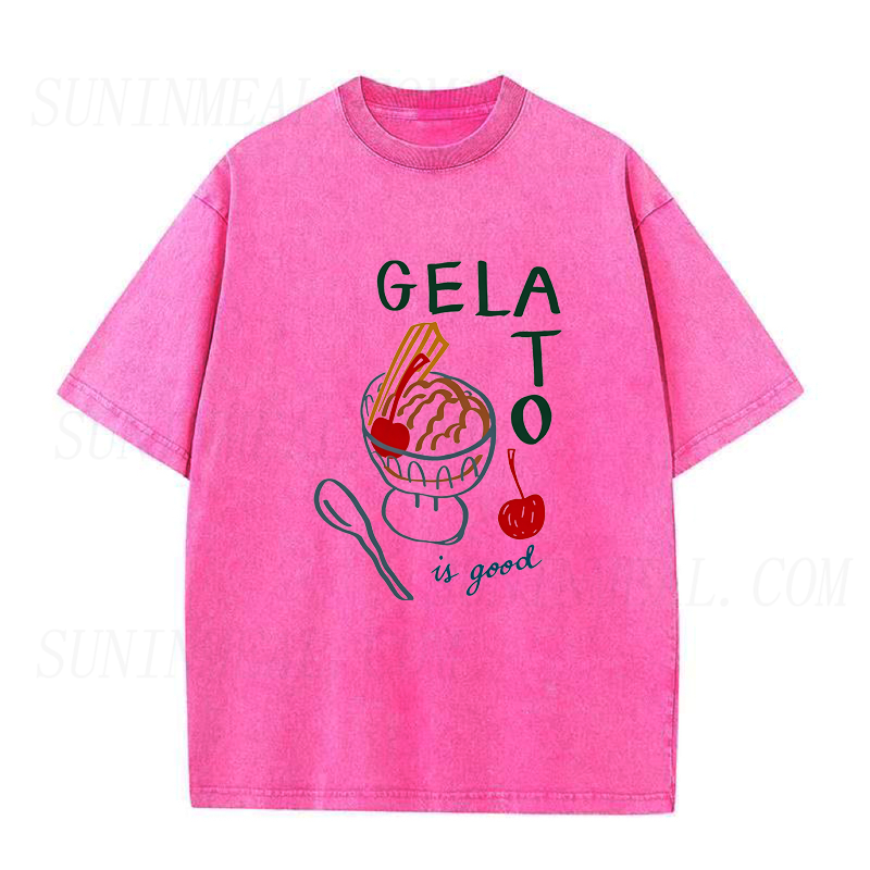 Retro Gelato Is Good Unisex Tee