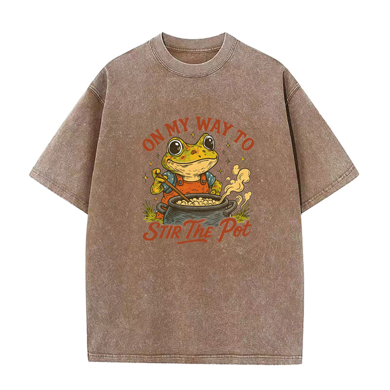 On My Way to Stir the Pot  Unisex Tee