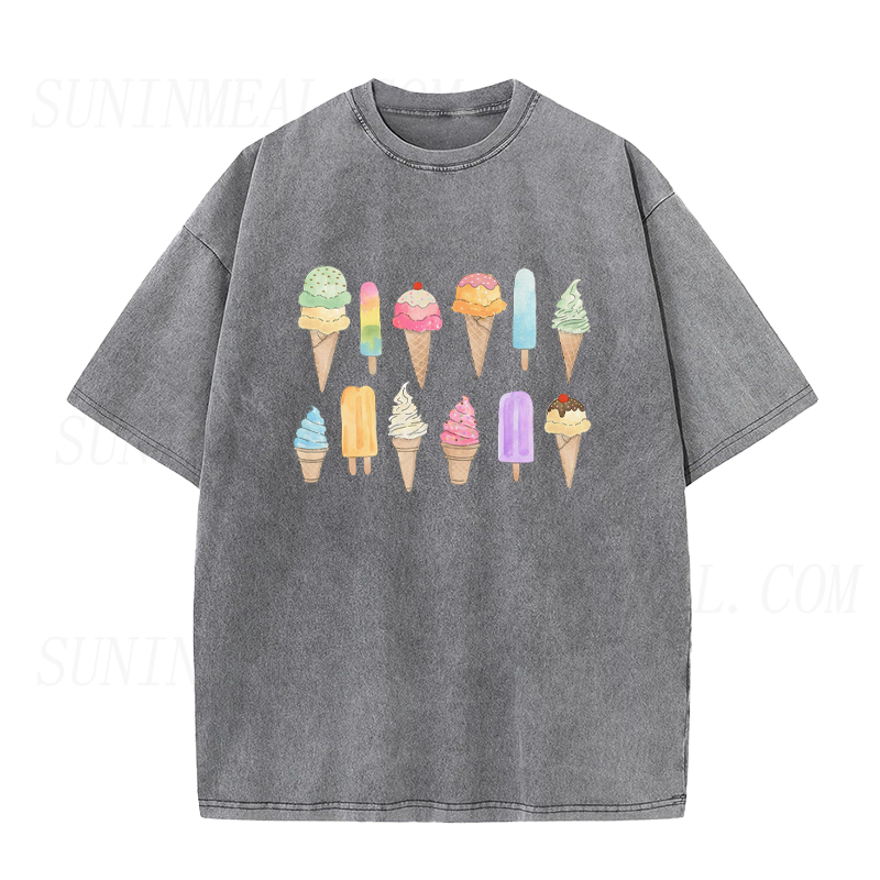 Ice Cream Assortment Unisex Tee