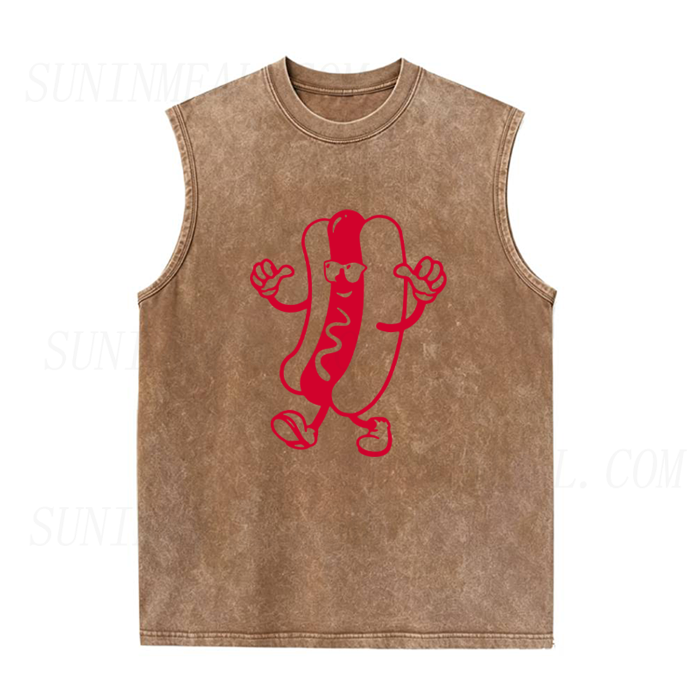 Hot Dog Unisex Tank Top