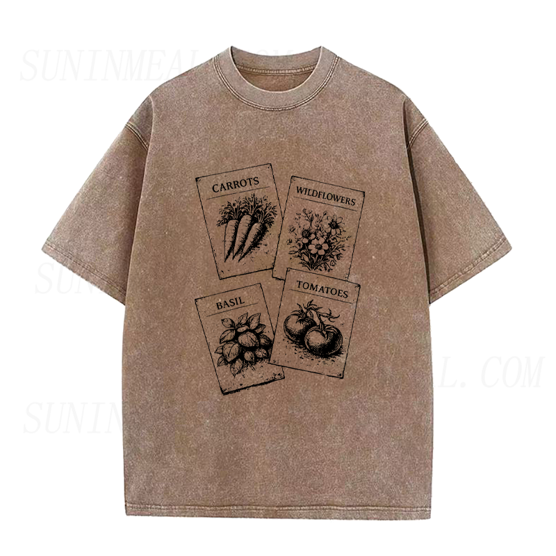 Vintage Seed Packet Unisex Tee